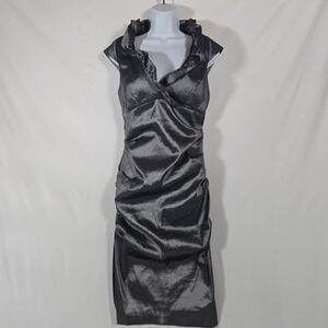 dark blue pleated dress Royal Blue Pleated Sleeveless Waist Tie Plus Maxi Dress 1X